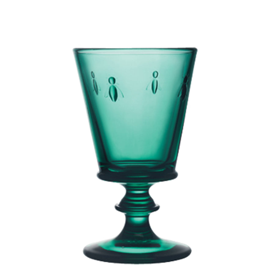 Abeille Bee Embossed Wine Glasses – Elegant French Glassware by La Rochère at www.brixbailey.com