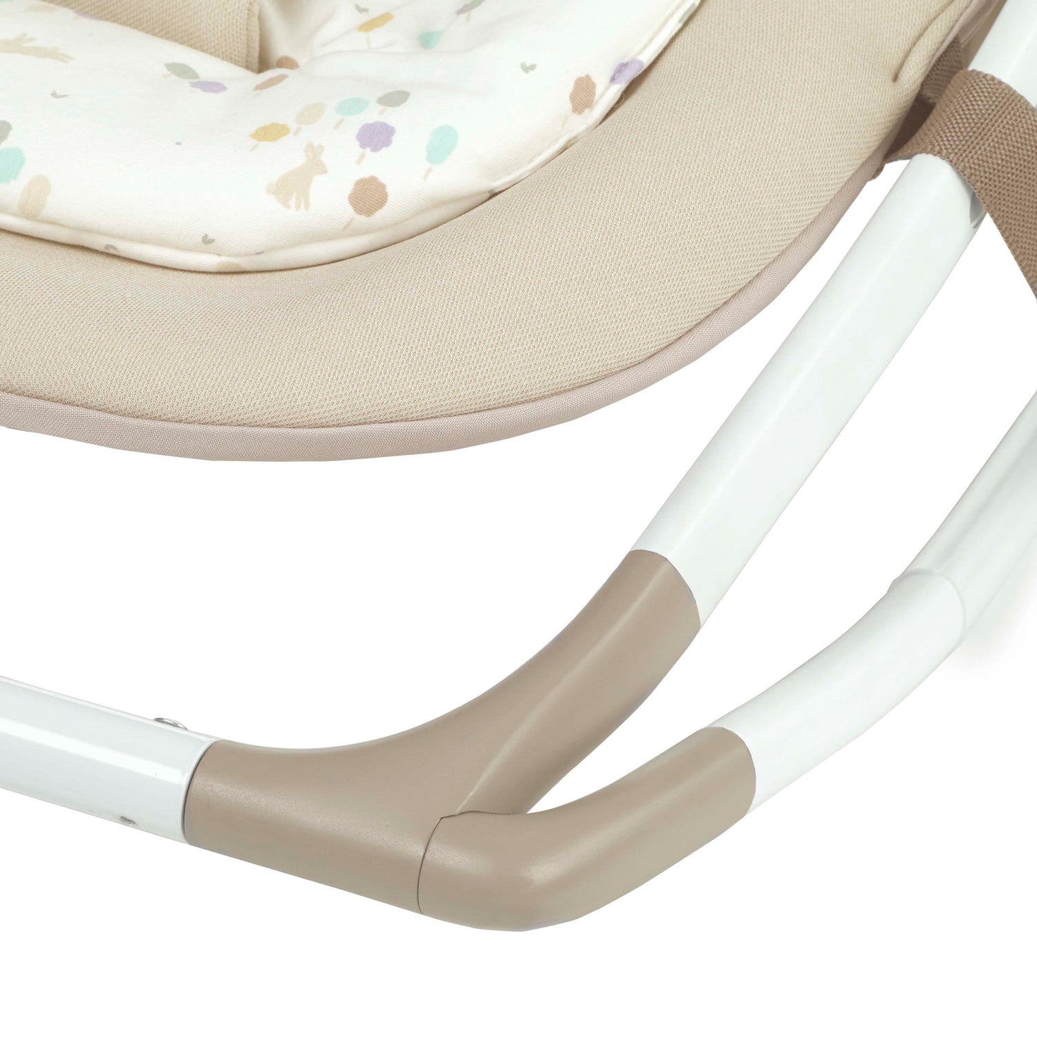 Fold Hammock Baby Rocker with Toy Arch and Reversible Newborn Cushion in Star