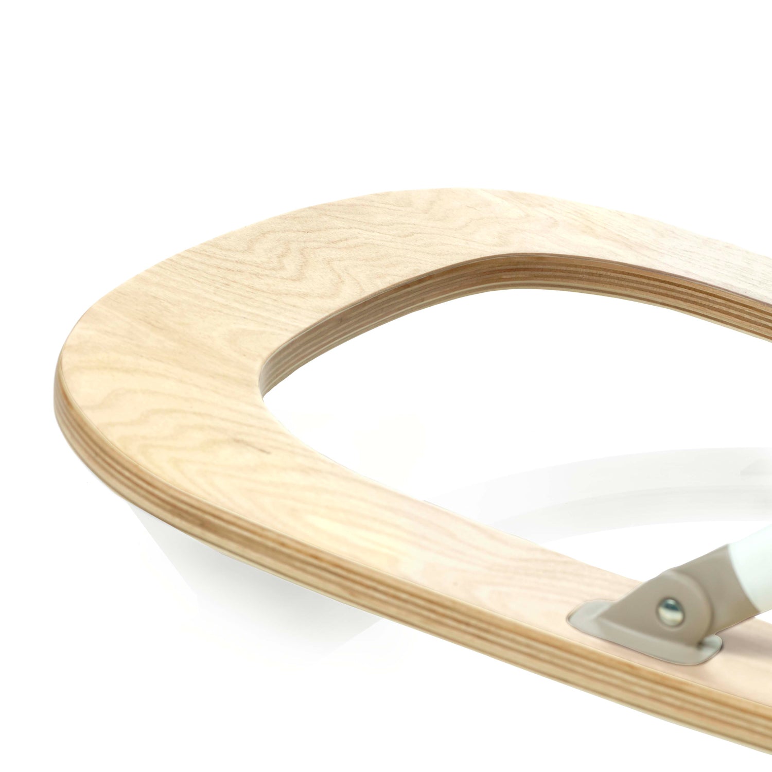 Wooden Hammock Natural Birch Rocker with Padded Insert Sesame