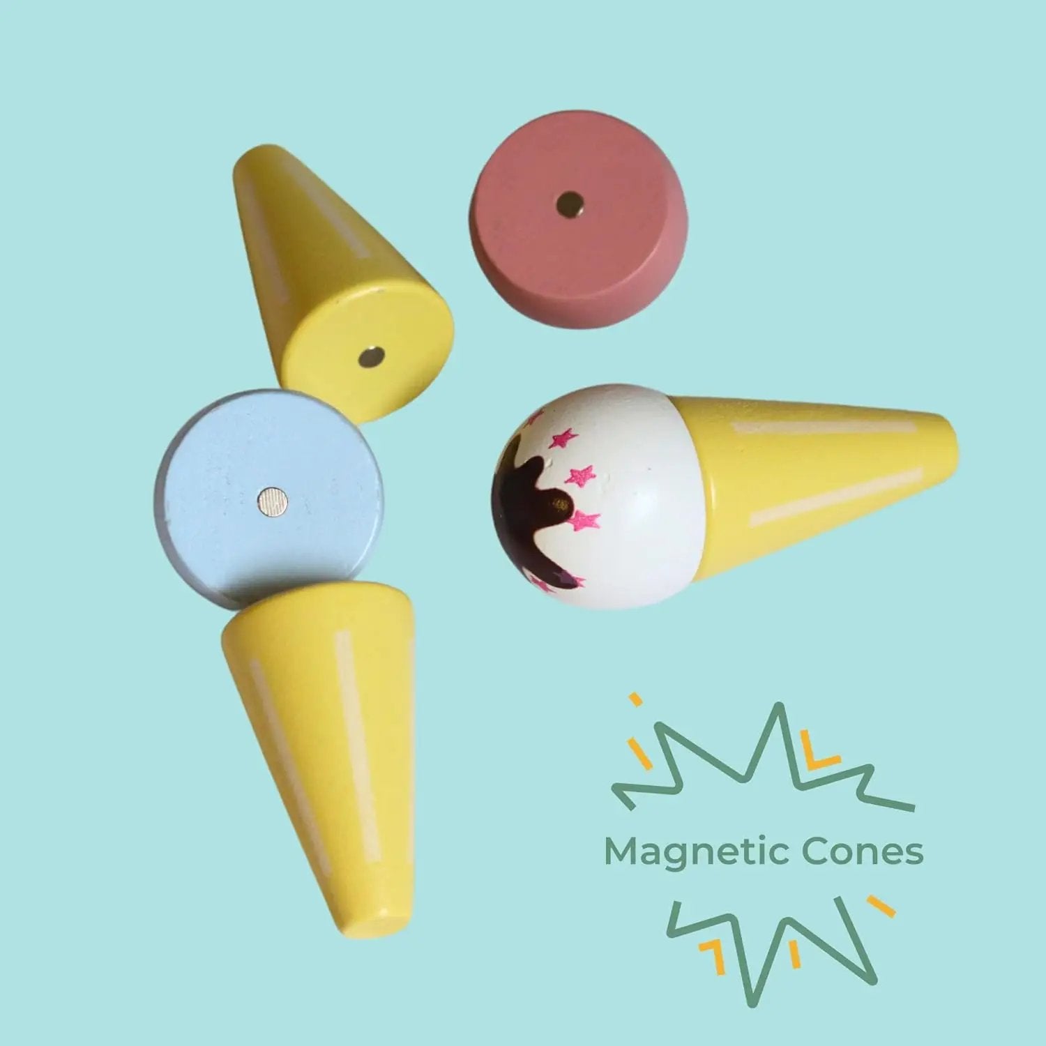Wooden Ice Cream Shop Play Set