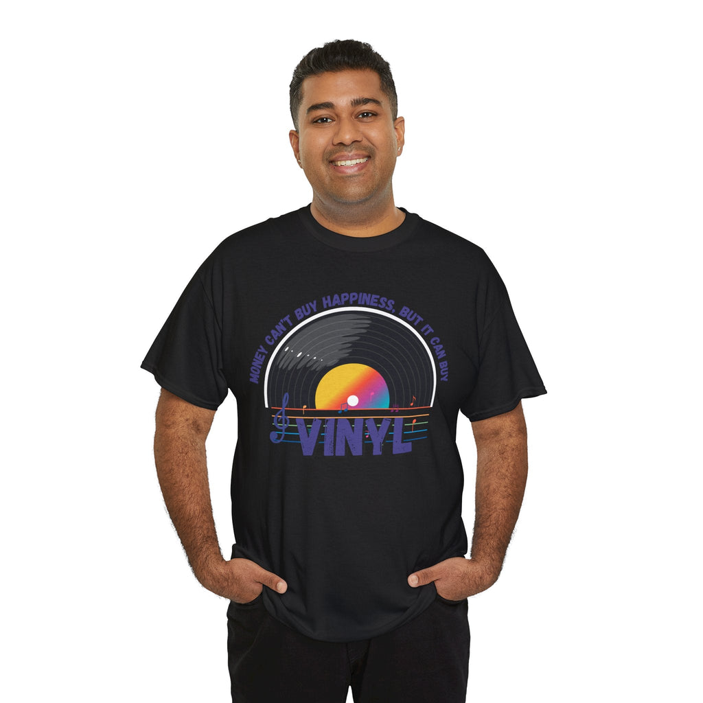 Money Can't Buy Happiness But It Can Buy Vinyl Men's T-Shirt