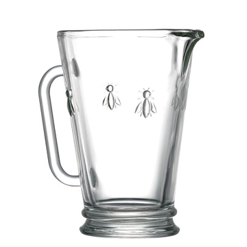 La Rochère Abeille Glass Pitcher – Elegant & Dishwasher Safe by La Rochère at www.brixbailey.com