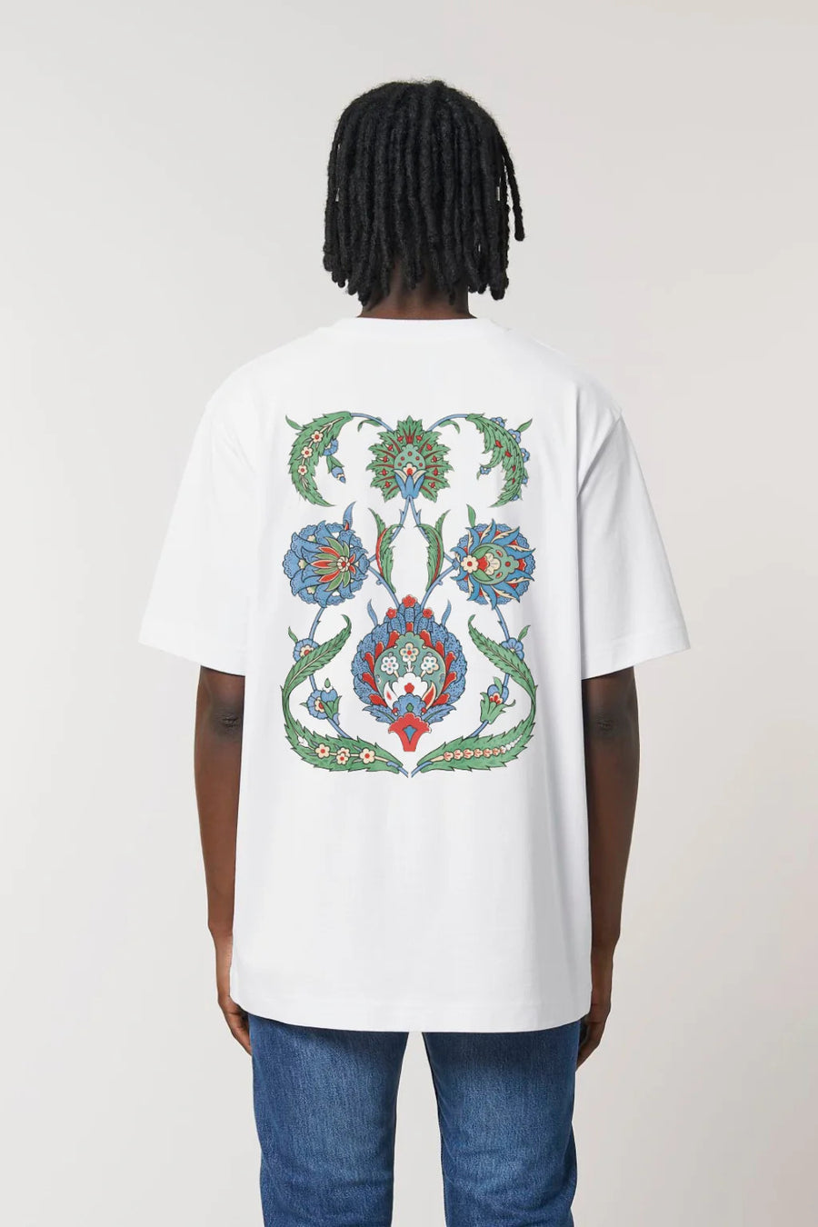 Arabic Art Organic Cotton T-Shirt – Ethically Made & Eco-Friendly by Hopera at www.brixbailey.com