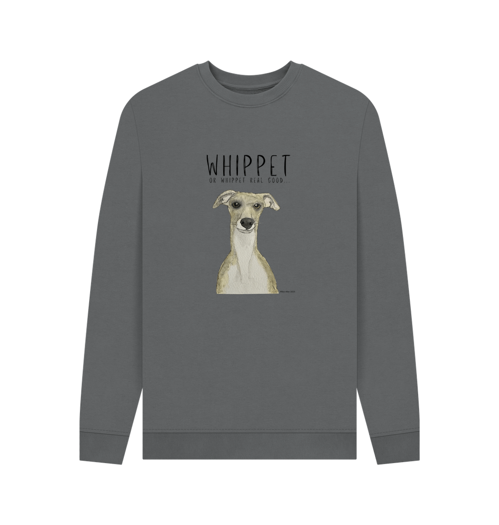 Whippet-Inspired Sweatshirt: Comfort, Style & Zoomie-Approved!