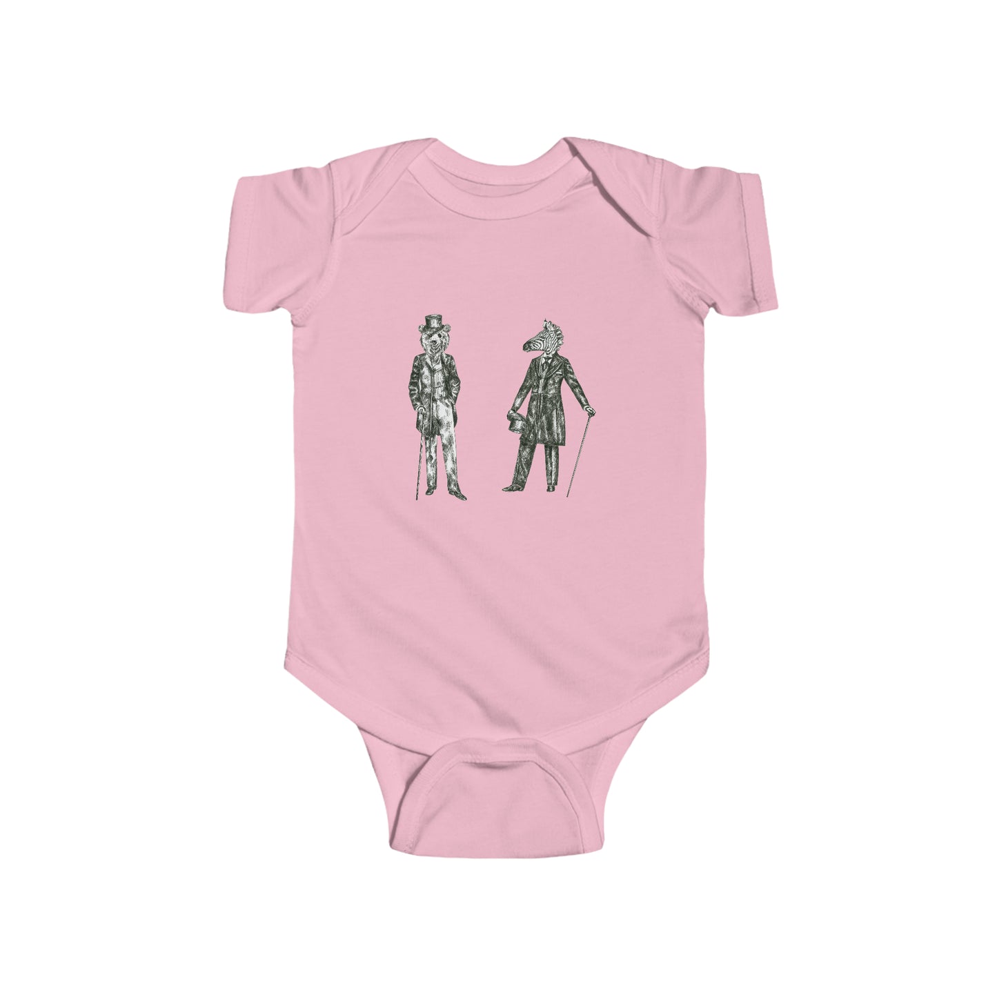 Infant Baby Chatting Graphic Jersey Bodysuit Onesie