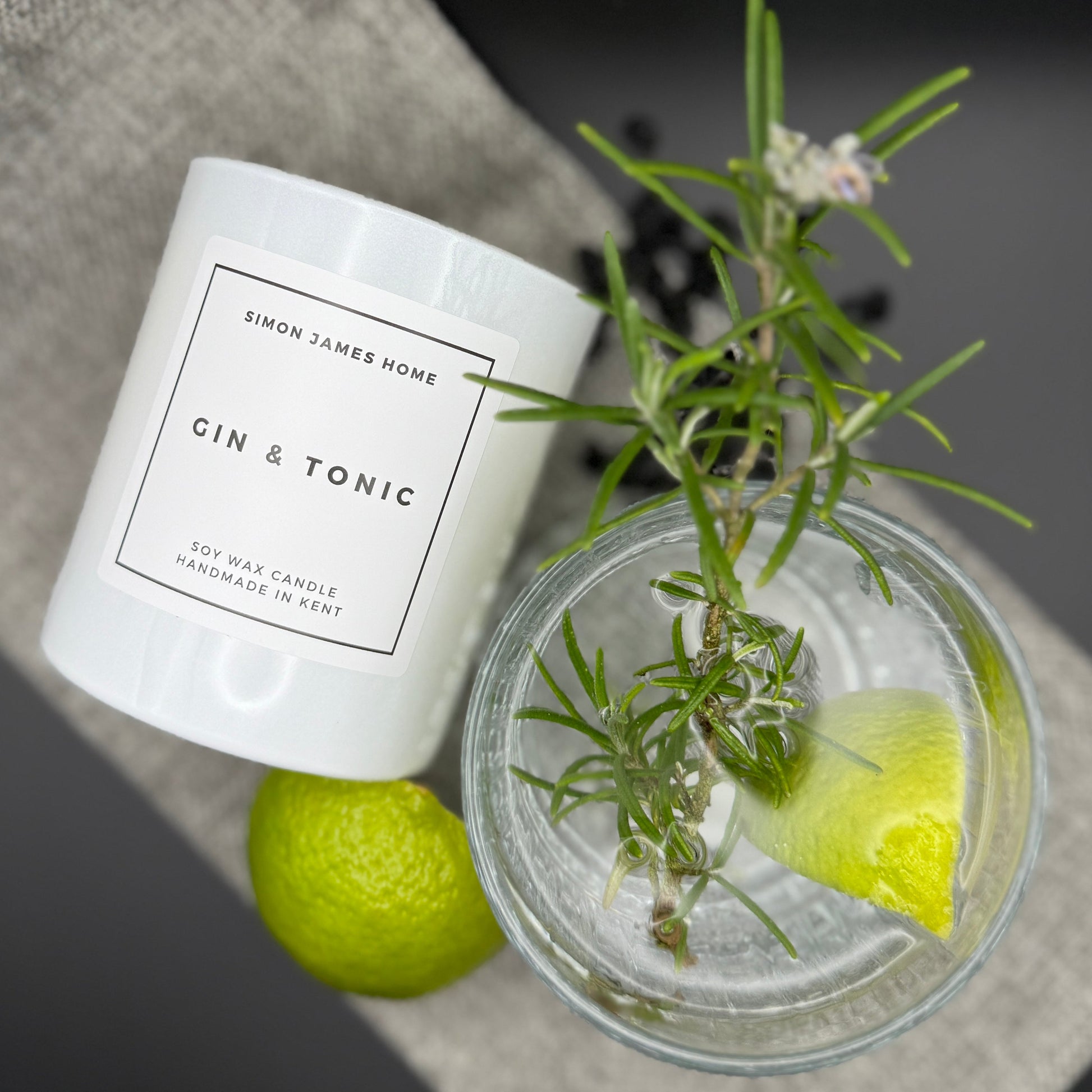 Gin & Tonic Handmade Soy Wax Candle