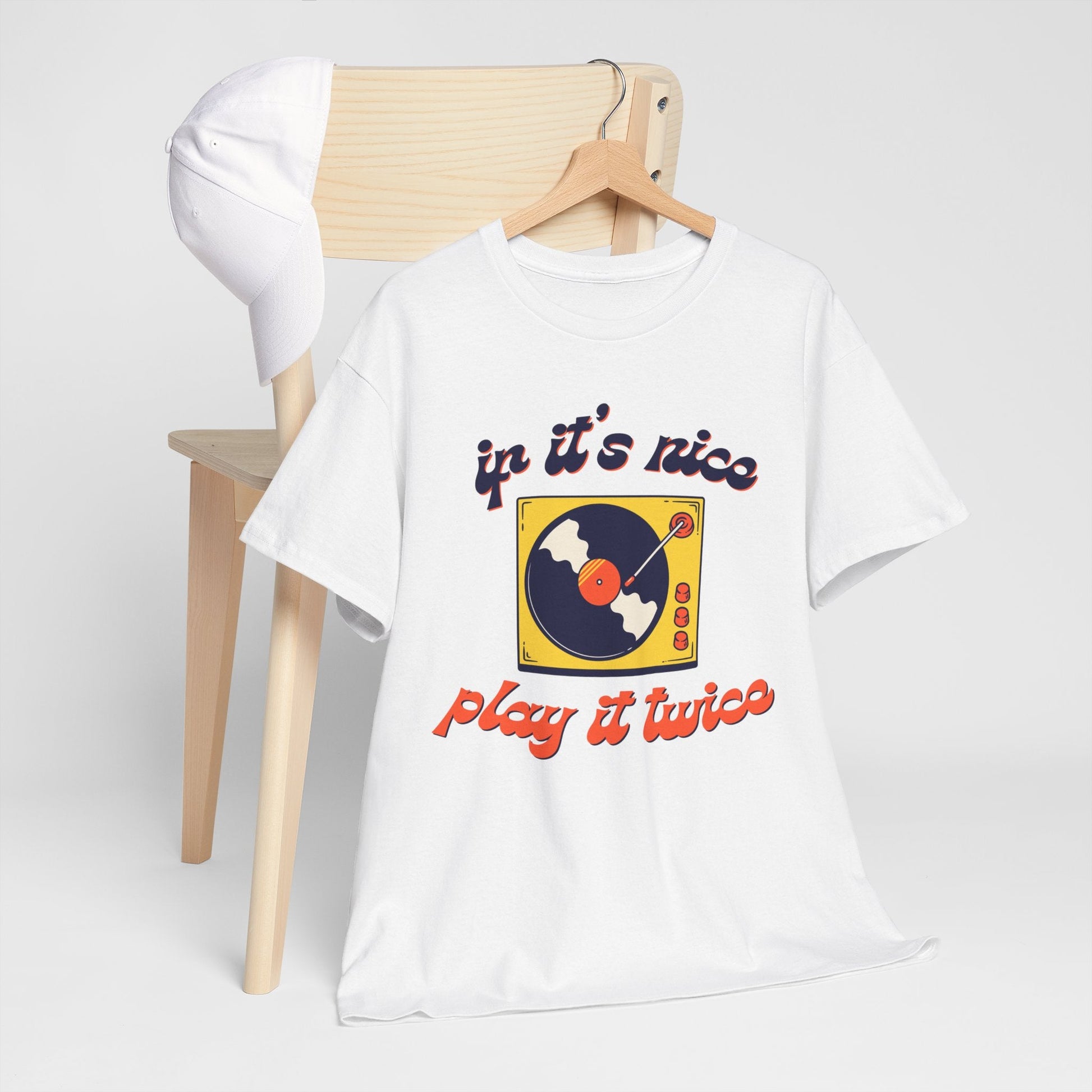 If It's Nice Play It Twice Vinyl T-Shirt