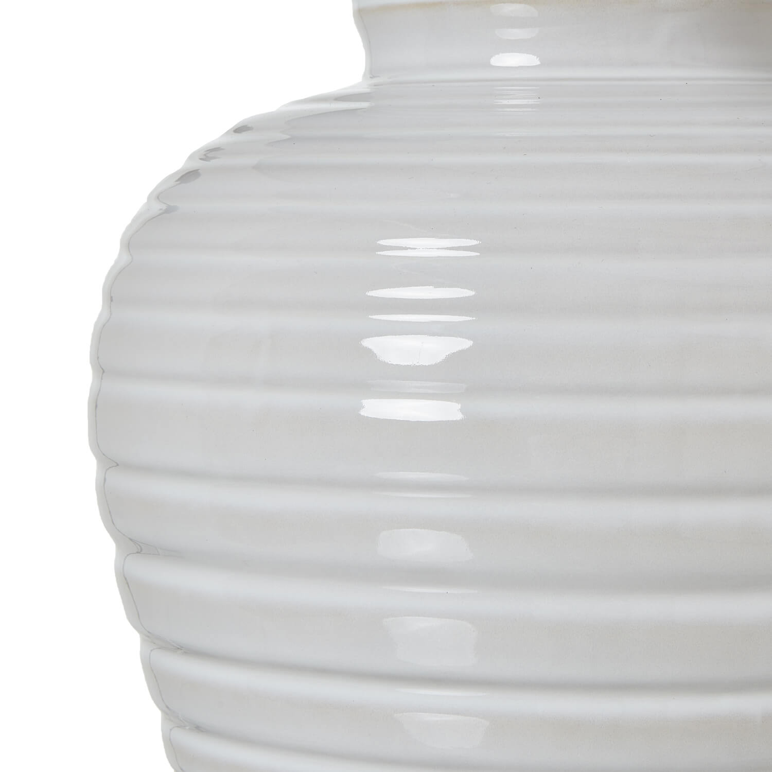 Handcrafted ribbed ceramic table lamp in earthy green with neutral linen shade, 62cm tall, for ambient lighting. by Sostter at brixbailey.com