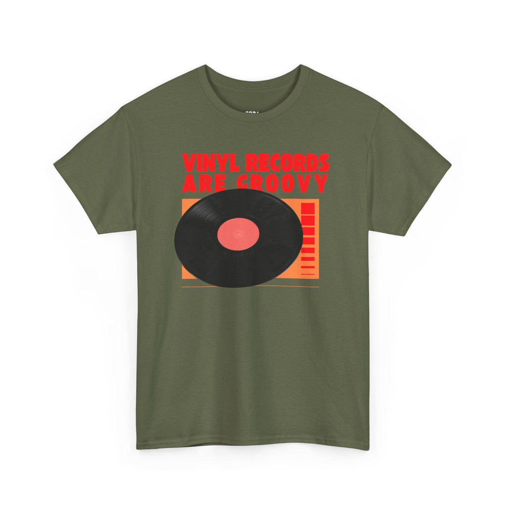 Vinyl Records Are Groovy Bold T-Shirt