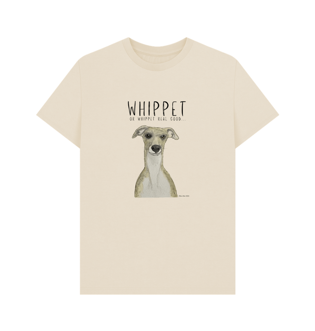 Whippet-Approved Tee: Ethical, Soft & Ready for Zoomies!
