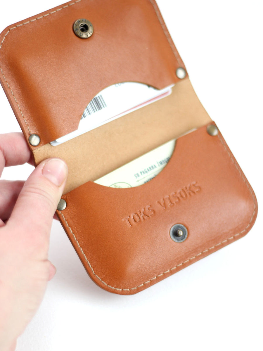 SUNDAY Wallet – Handcrafted Minimalist Card Holder by TOKS VISOKS at www.brixbailey.com