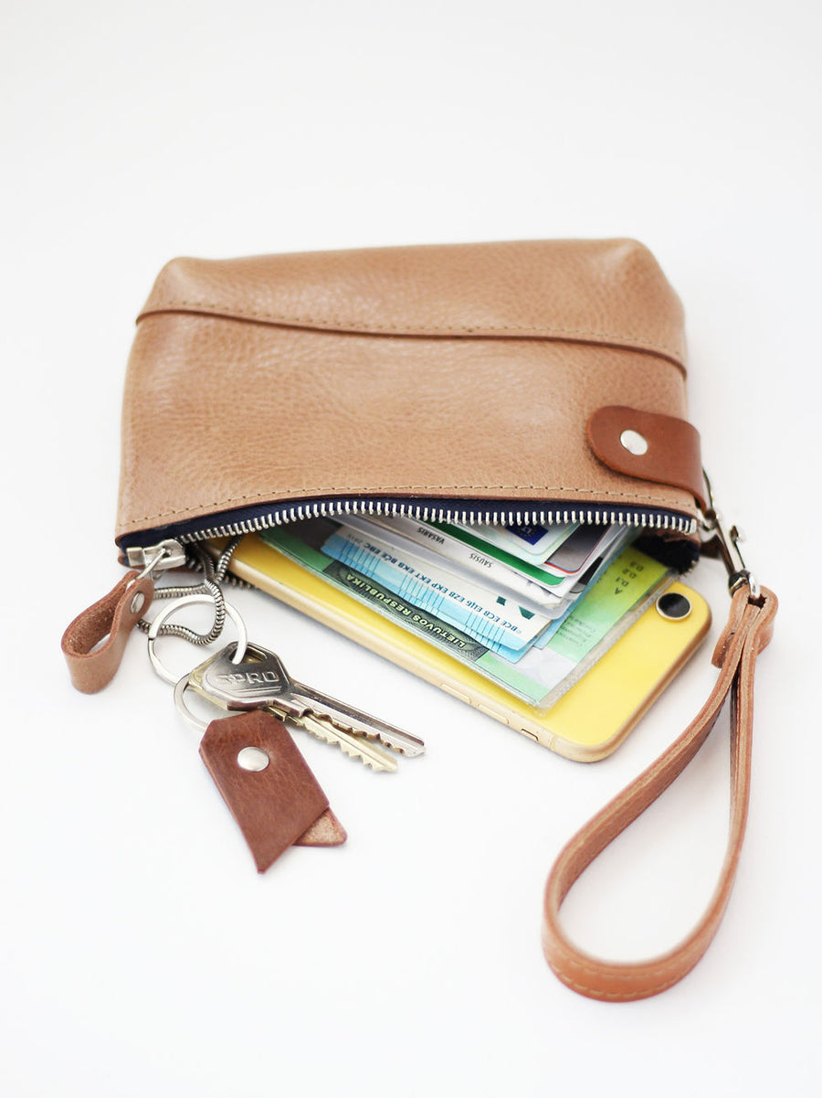 Versatile Leather Pouch – Handmade & Multi-Functional by TOKS VISOKS at www.brixbailey.com