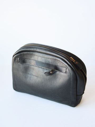 Douglas Handmade Leather Toiletry Bag – Perfect for Travel Essentials by TOKS VISOKS at www.brixbailey.com