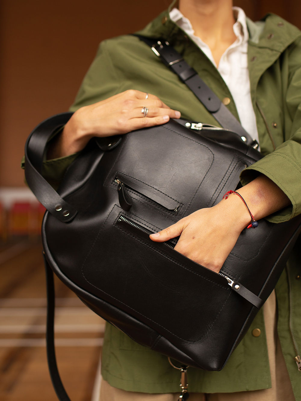 Handcrafted Leather Backpack GORDON – Stylish & Functional for Travel ...