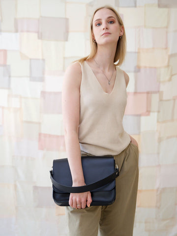 ASTORIA Handmade Leather Handbag – Versatile & Durable by TOKS VISOKS at www.brixbailey.com