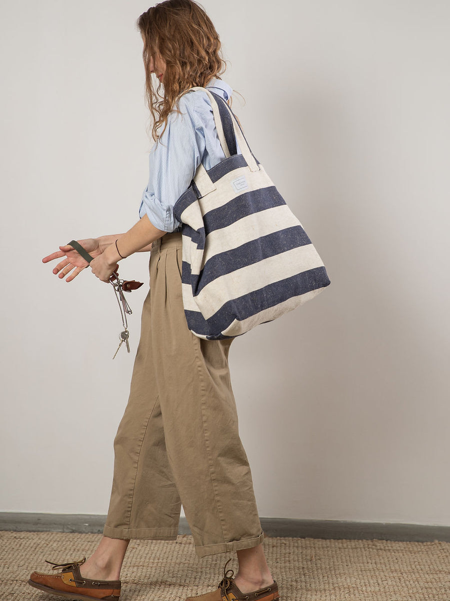 TOKS VISOKS Oversized Beach Bag – Sustainable & Spacious by TOKS VISOKS at www.brixbailey.com