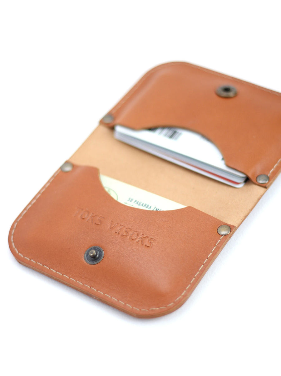 Handcrafted SUNDAY Wallet – Slim & Stylish Card Holder by TOKS VISOKS at www.brixbailey.com