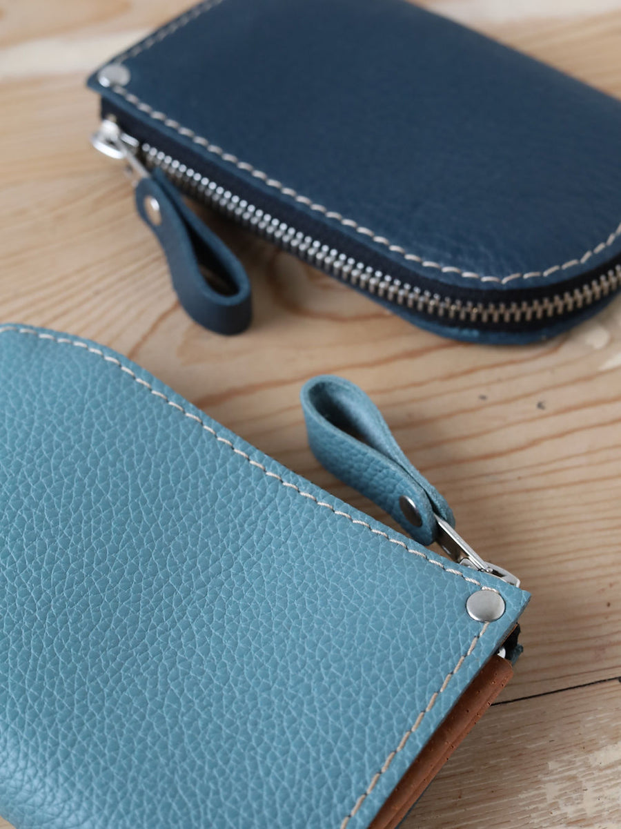 Compact WEDNESDAY Leather Wallet – Spacious & Stylish by TOKS VISOKS at www.brixbailey.com