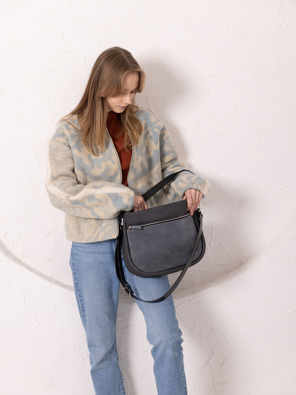 Handmade STELLA Leather Handbag – Versatile & Elegant by TOKS VISOKS at www.brixbailey.com