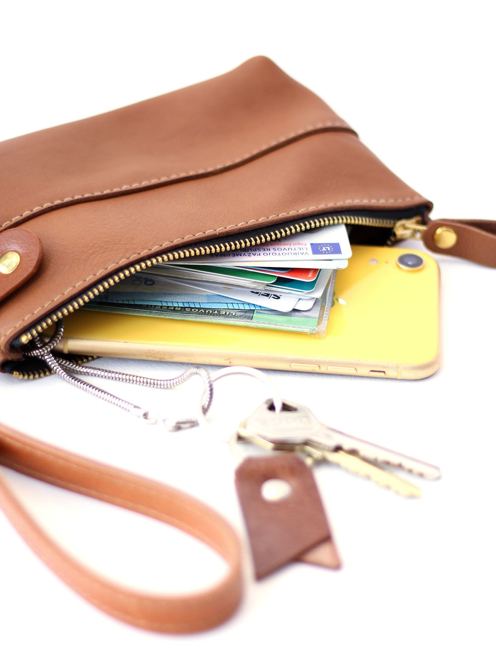 Multi-Purpose Leather Pouch – Handmade, Versatile & Stylish by TOKS VISOKS at www.brixbailey.com