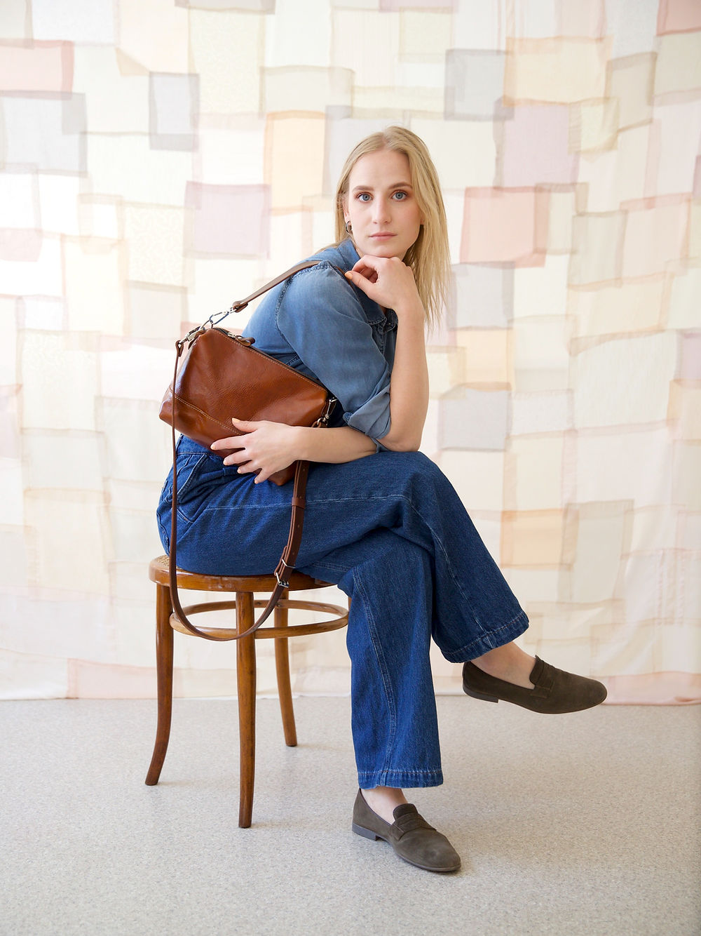 Handmade Leather Everyday Bag ROBIN – Adjustable & Stylish by TOKS VISOKS at www.brixbailey.com