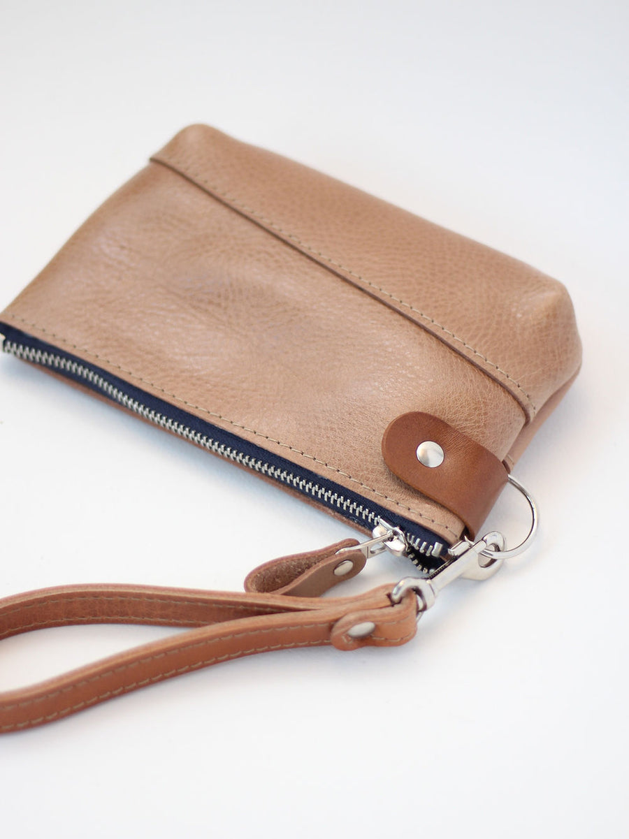 Versatile Handmade Leather Pouch – Multi-Purpose with Strap by TOKS VISOKS at www.brixbailey.com