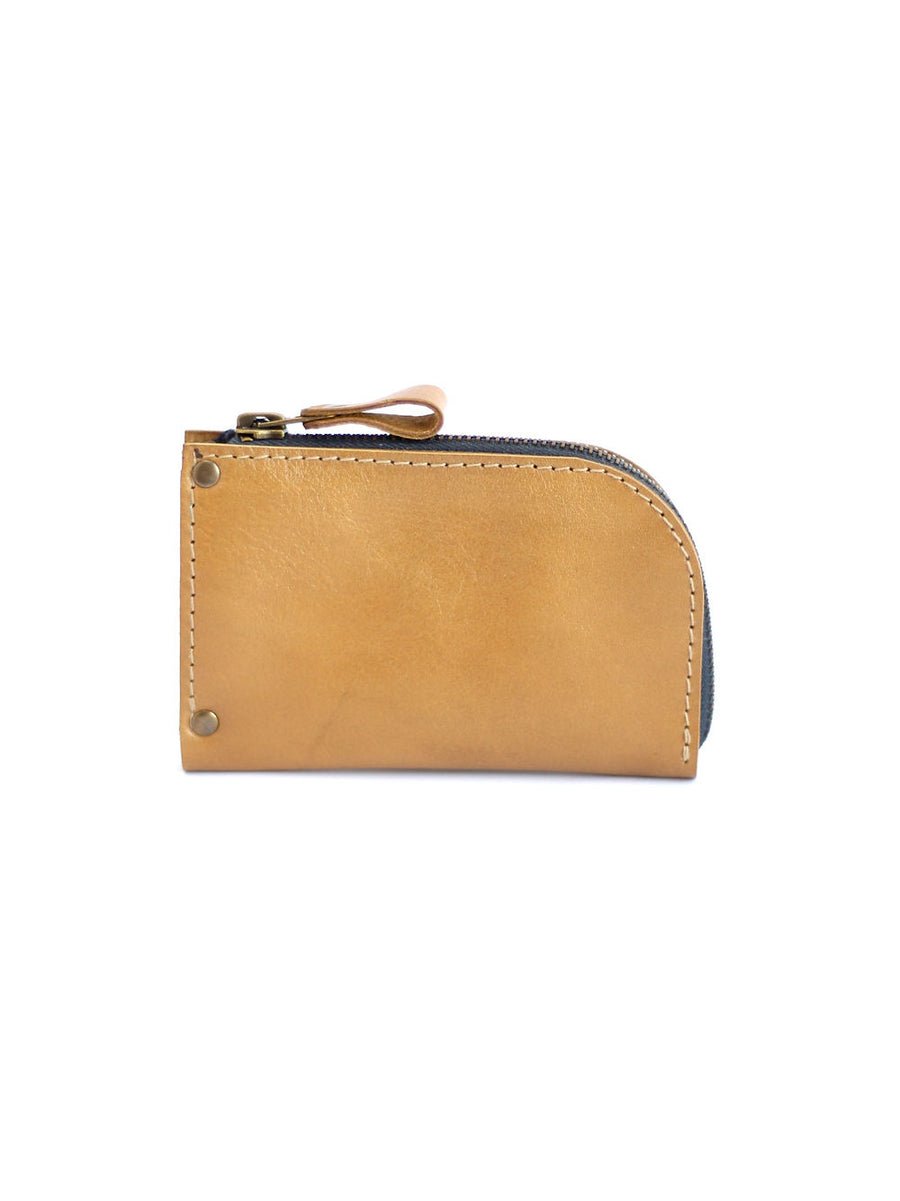 Compact WEDNESDAY Leather Wallet – Spacious & Stylish by TOKS VISOKS at www.brixbailey.com