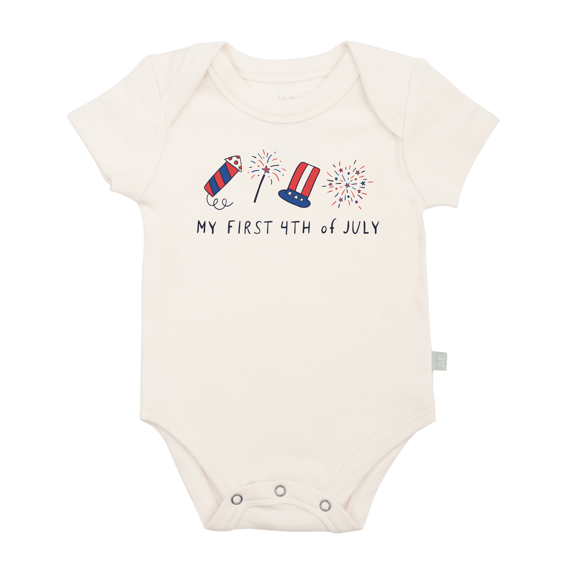 Graphic Bodysuit My First 4th of July