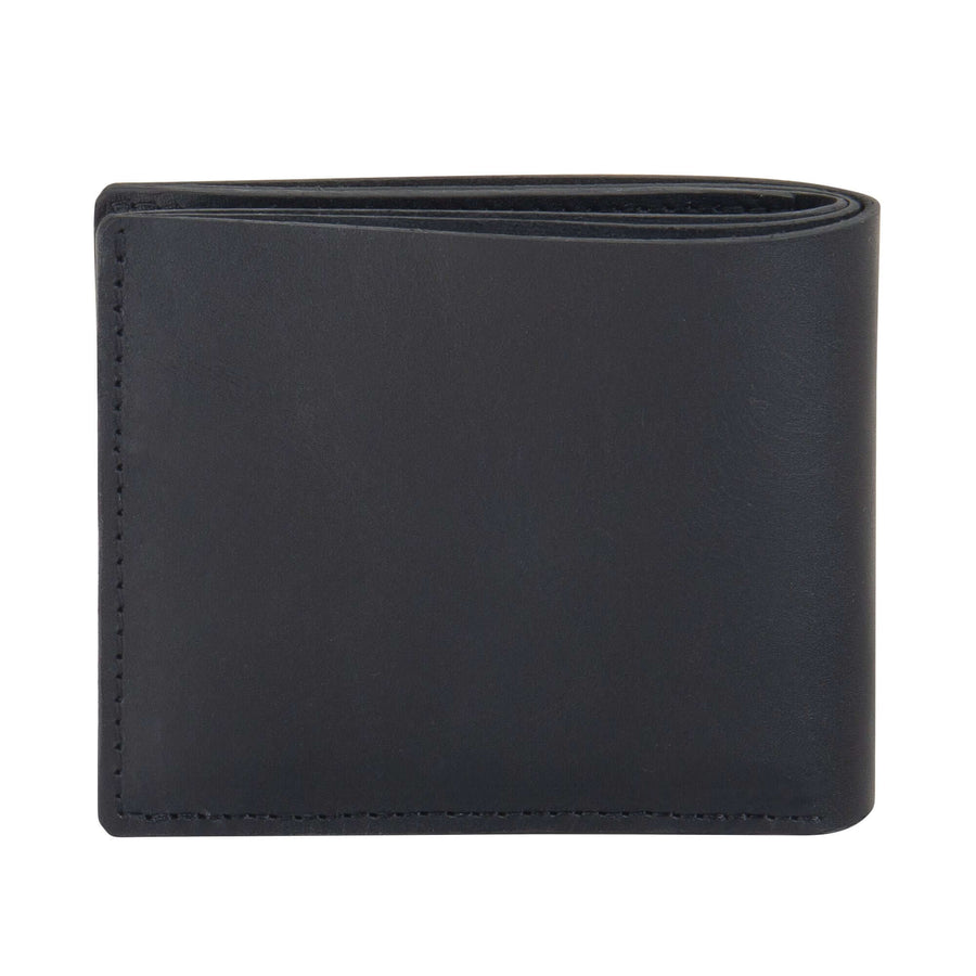 Classic Leather Billfold Wallet with Coin Pocket – Stylish & Practical by RR at brixbailey.com