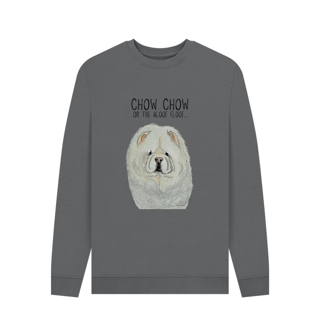 Cream Chow Chow Men's Crewneck Sweatshirt – The Aloof Floof Edition
