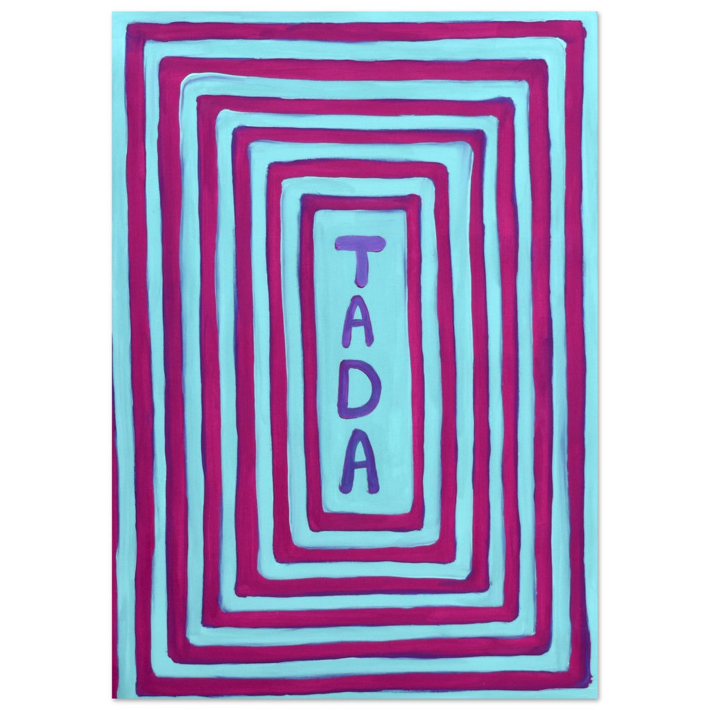 Tada! Unusual Artwork Quirky Print