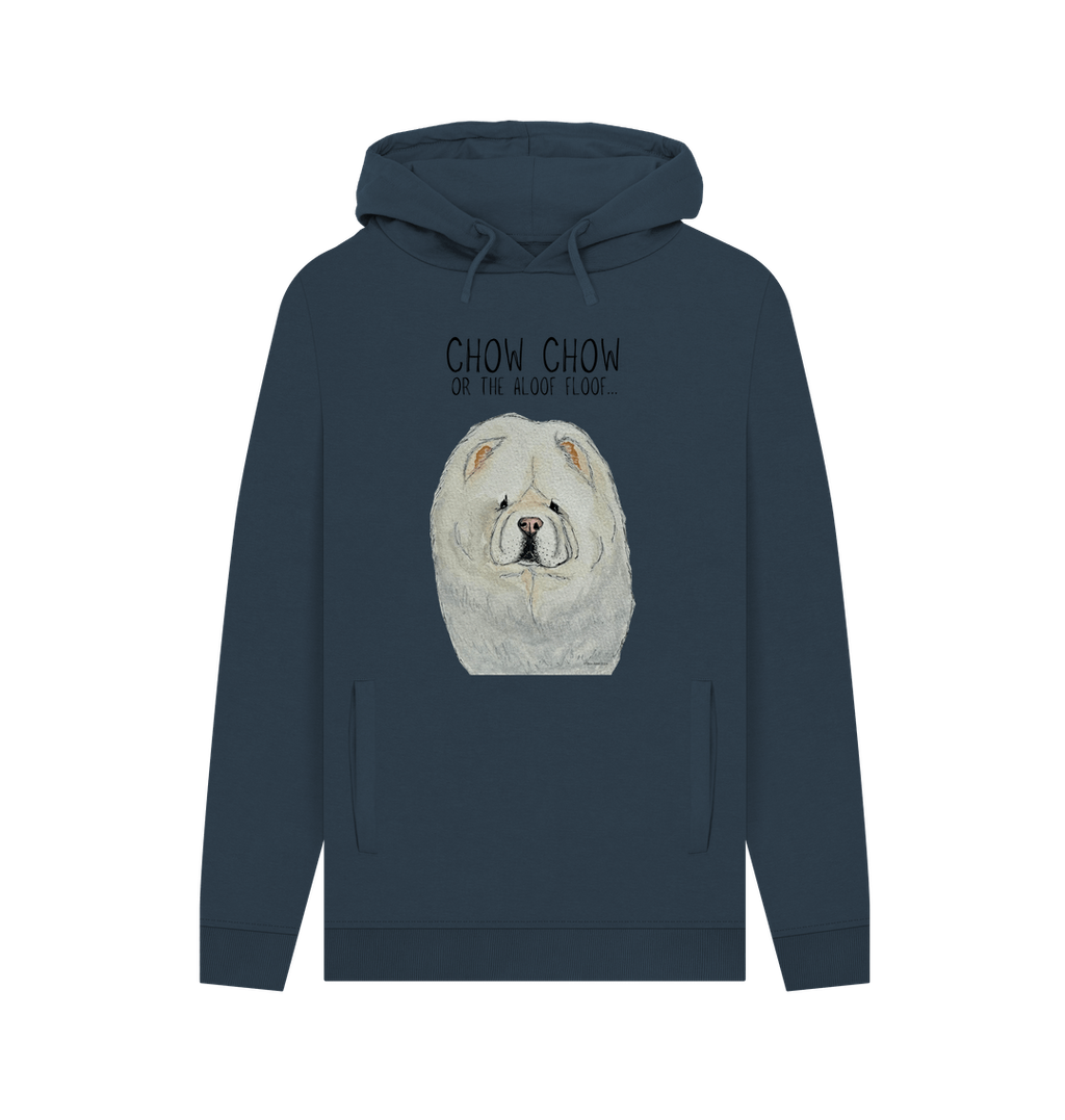 Cream Chow Chow Men's Hoodie – Cozy Up with the Aloof Floof