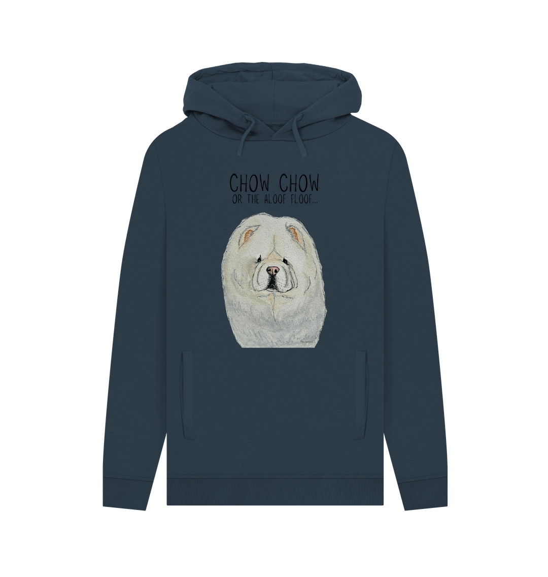 Cream Chow Chow Men's Hoodie – Cozy Up with the Aloof Floof