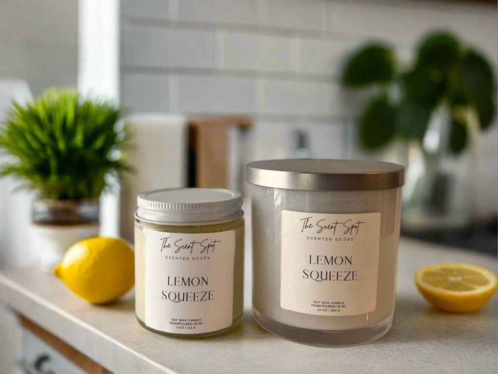 Lemon Squeeze Soy Candle