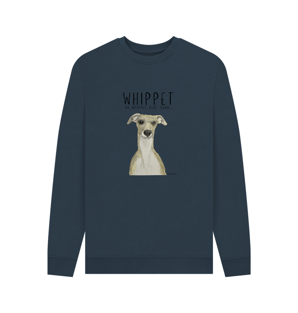 Whippet-Inspired Sweatshirt: Comfort, Style & Zoomie-Approved!
