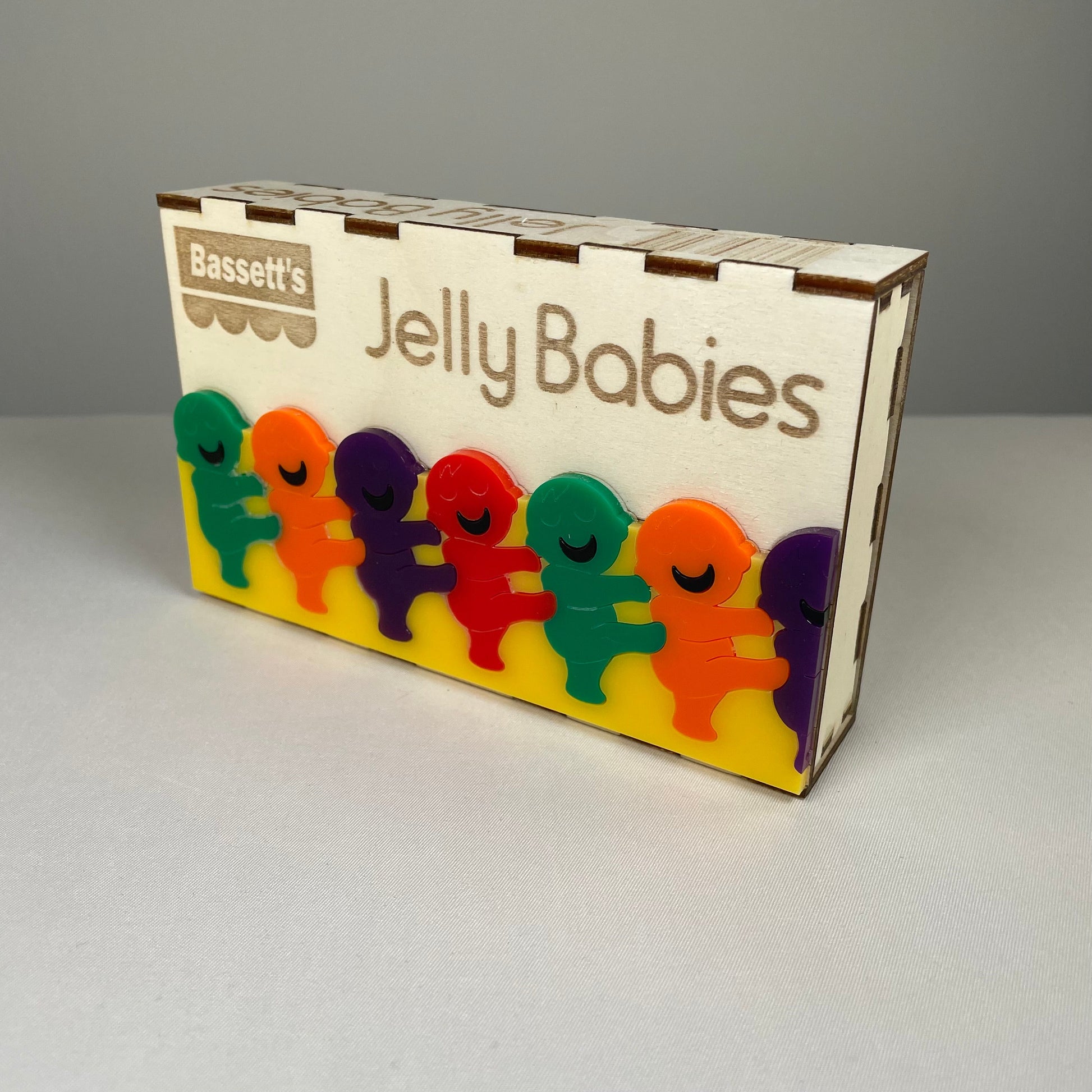 Jelly Babies Box - Pre-Built Model by Curious Rabbit ®
