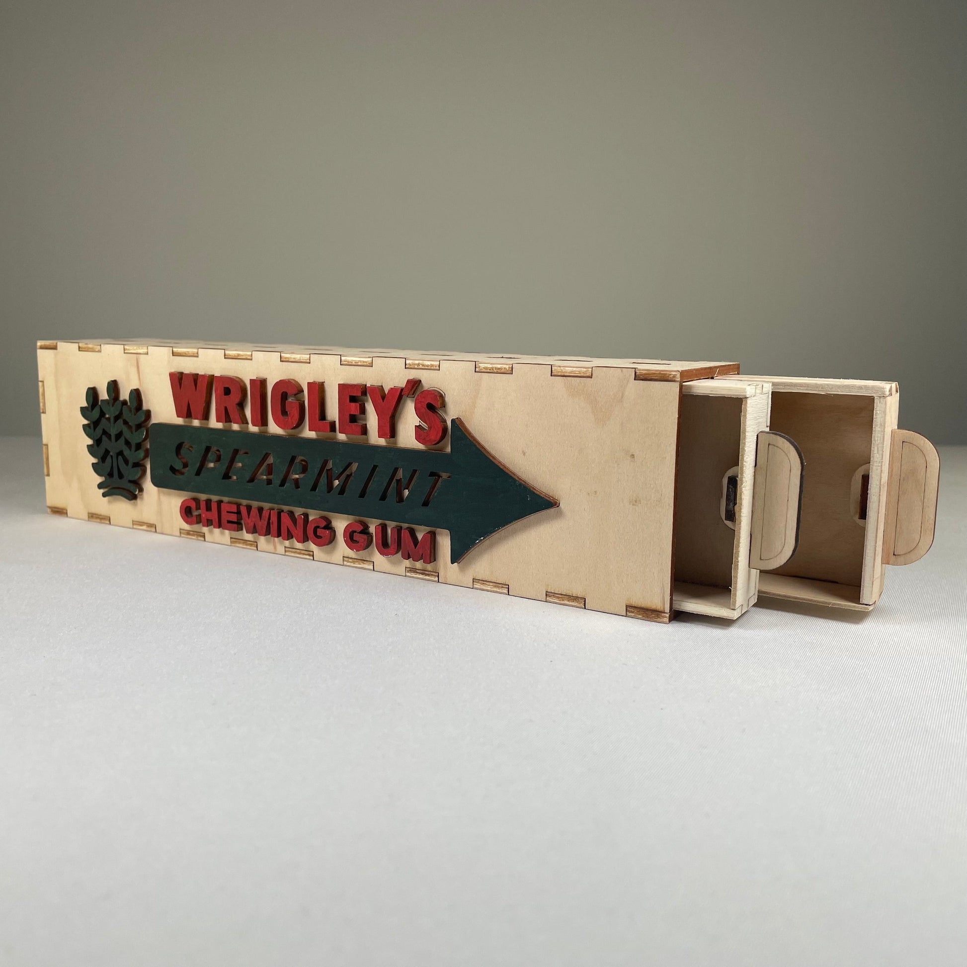Wrigley's Gum Box - Pre-Built Model by Curious Rabbit ®