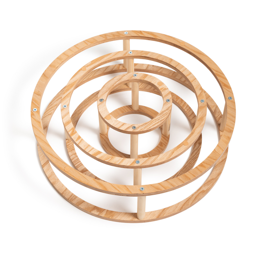 Montessori Wooden Rings Set – Enhance Creativity & Skills by Ewart Woods at www.brixbailey.com