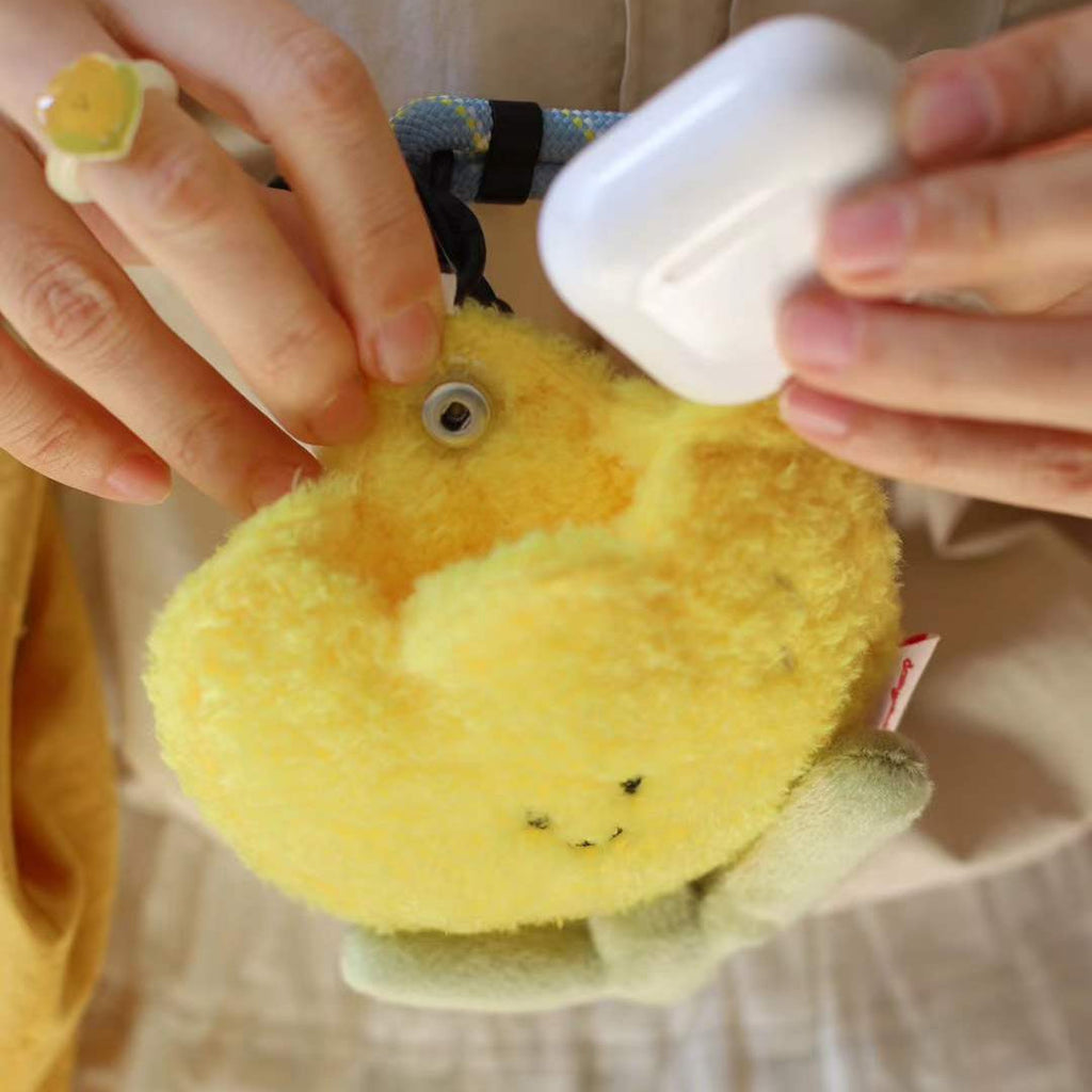 Tulip Mini Bag in Soft White Plush