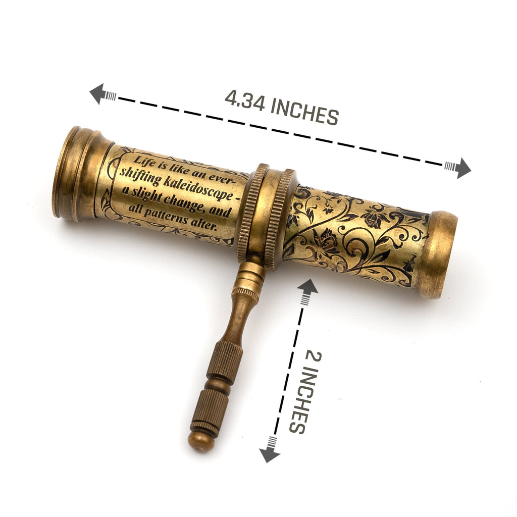 Handmade Kaleidoscope with Nautical Handle