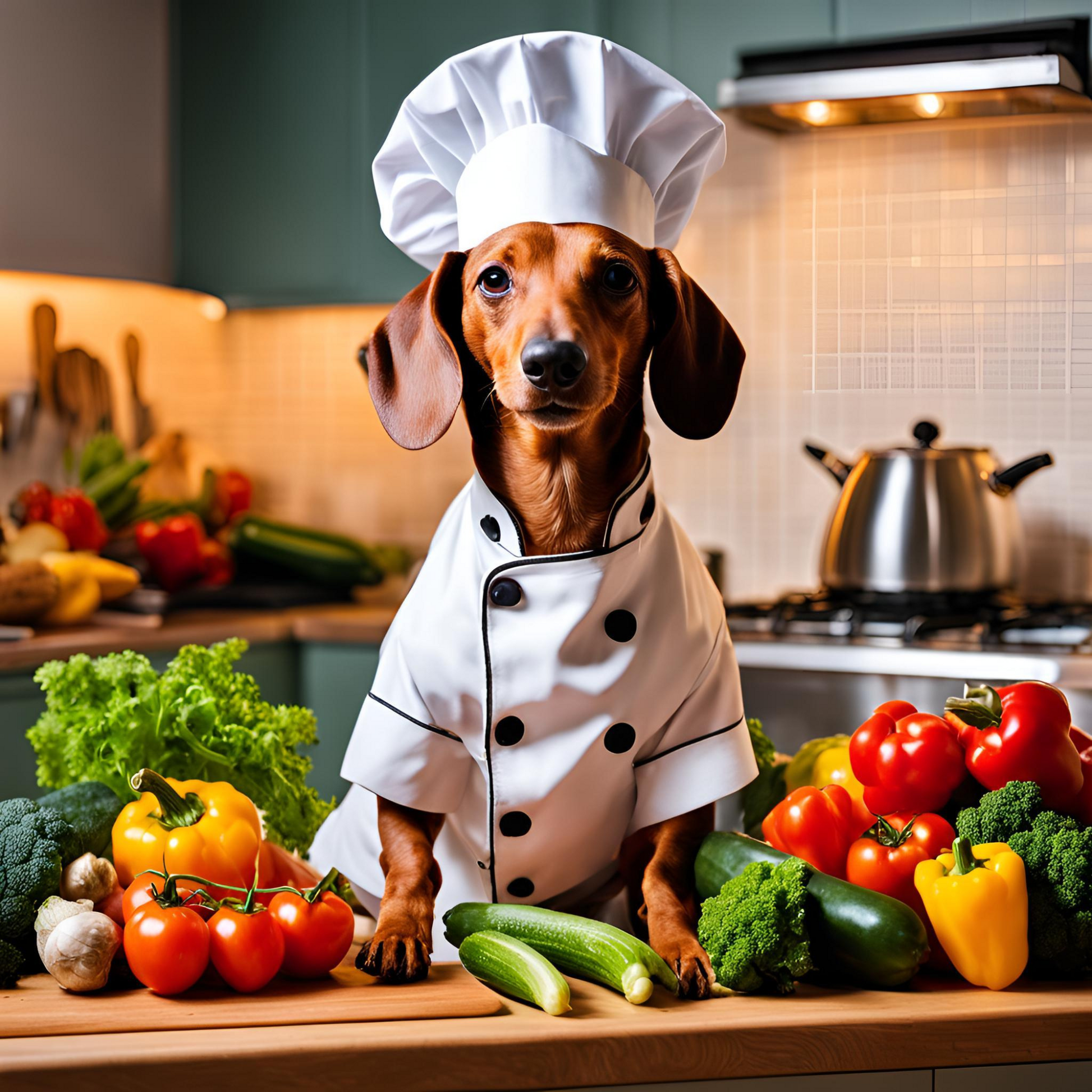 The Dachshund Tea Towel – Long Dog, Big Attitude!