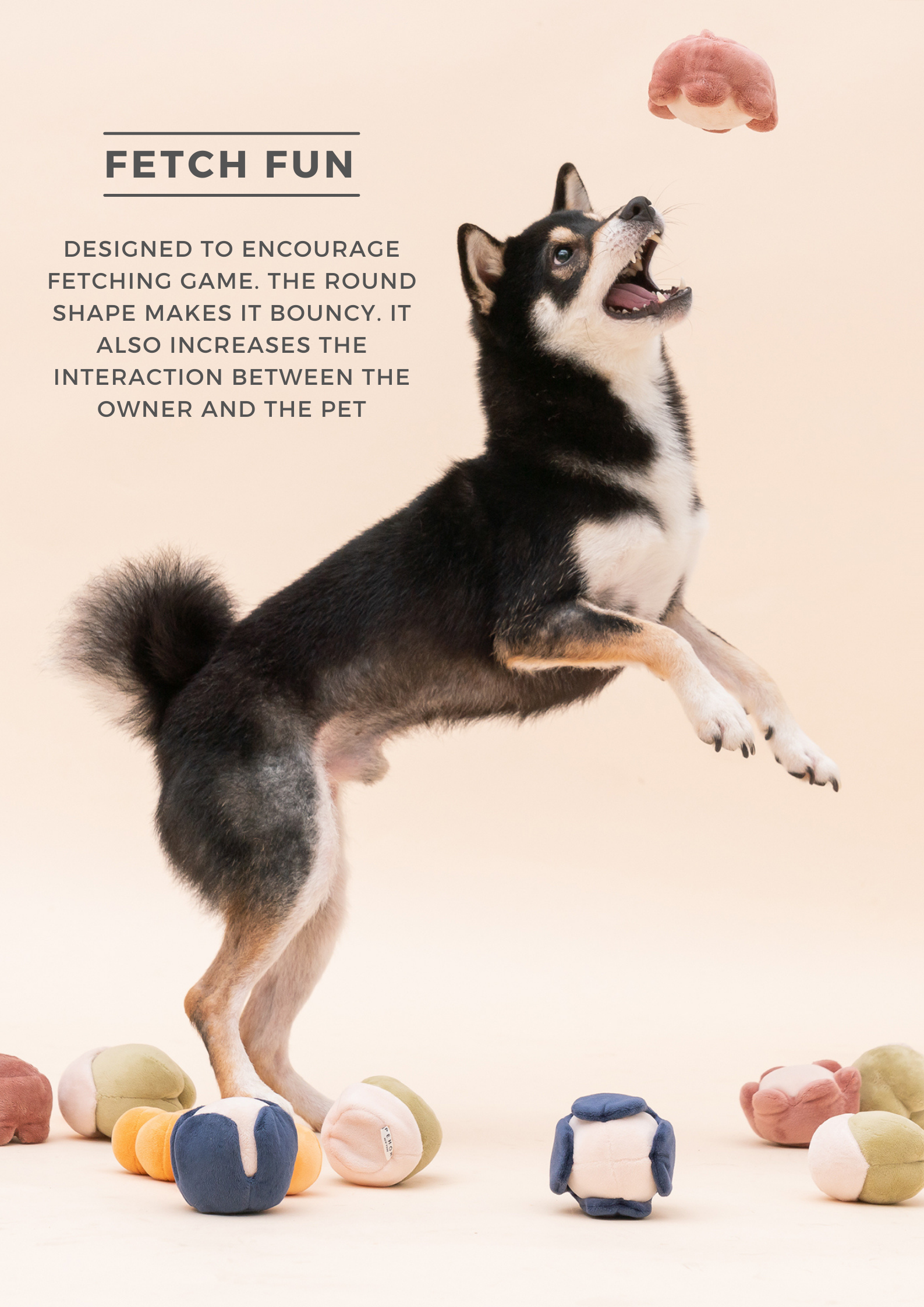 Cucurbita Plush Pet Toy with Hidden Treat Pocket