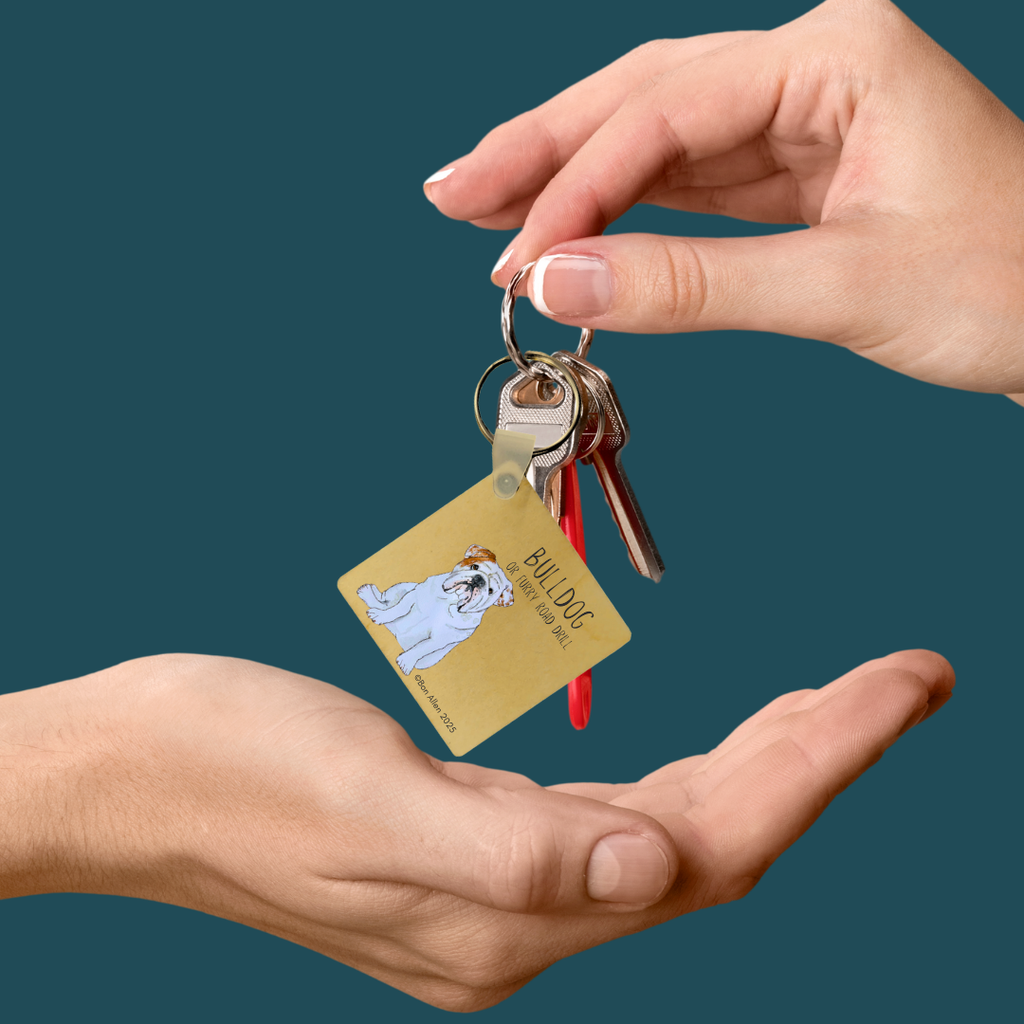 The Bulldog Key Keeper – Stubbornly Holds Your Keys (and Your Heart)