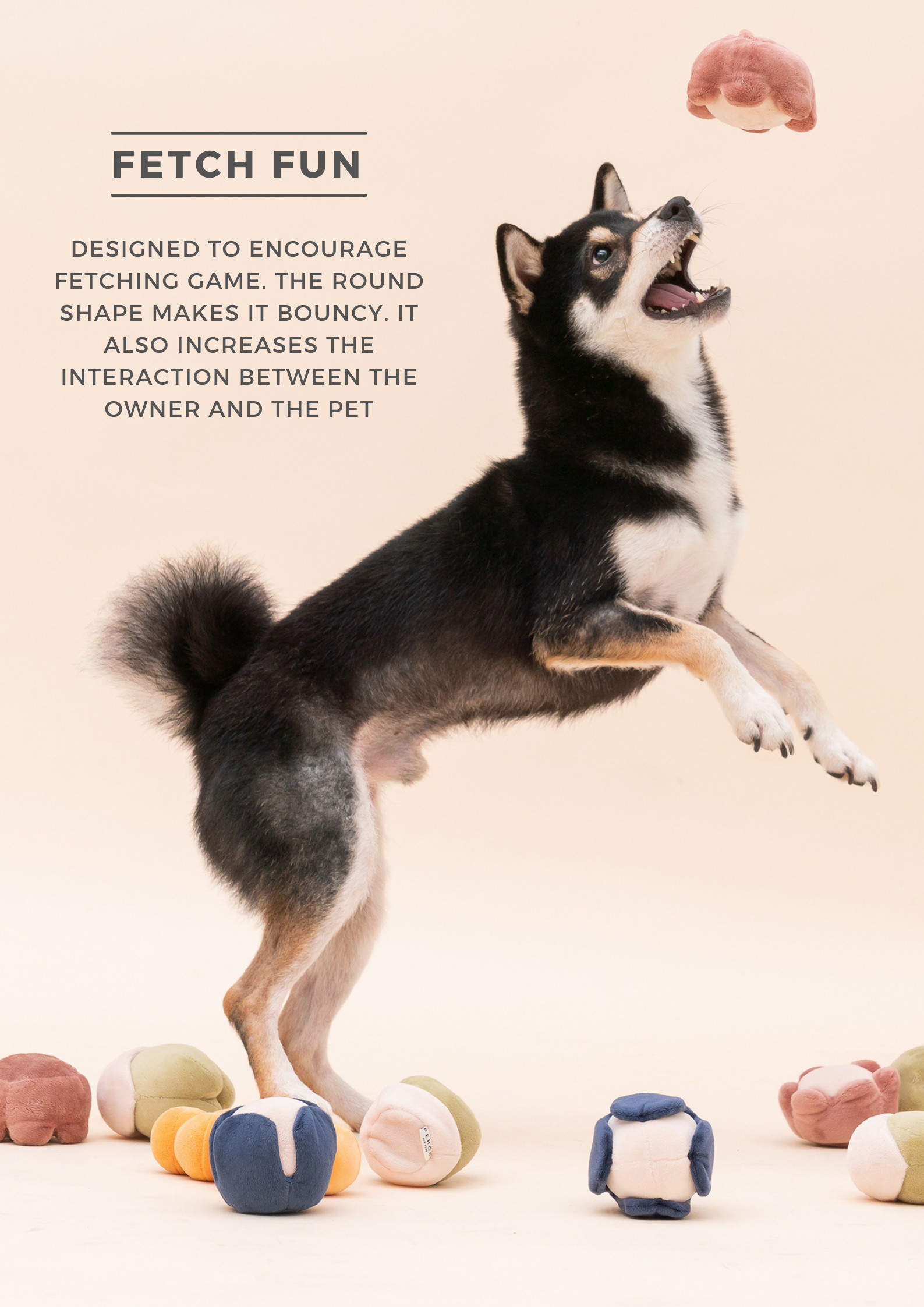 Paradise Pet Toy with Squeaker and Treat Pocket