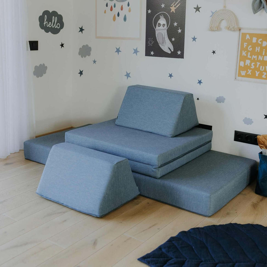 Monboxy Play Sofa – Versatile & Safe Montessori Toy for Kids by Monboxy at www.brixbailey.com