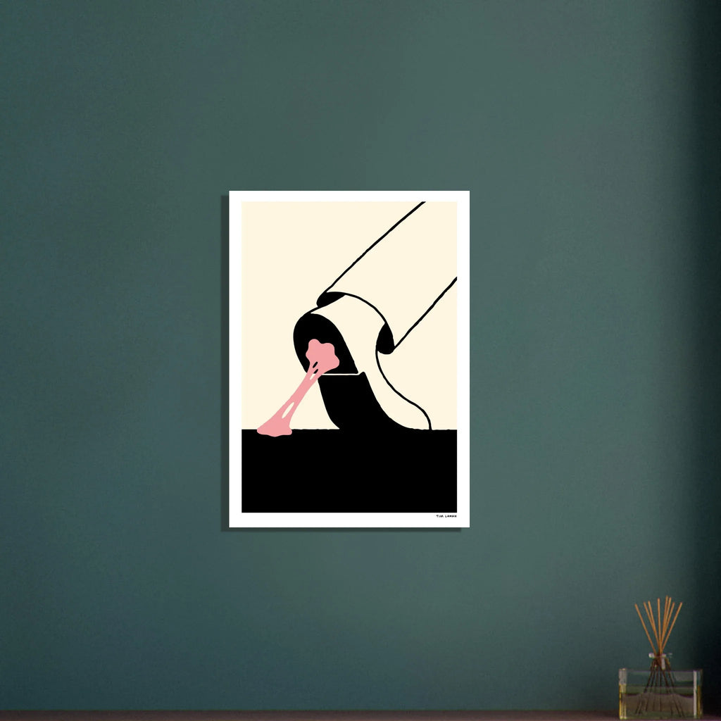 Stuck Print by Tim Lahan