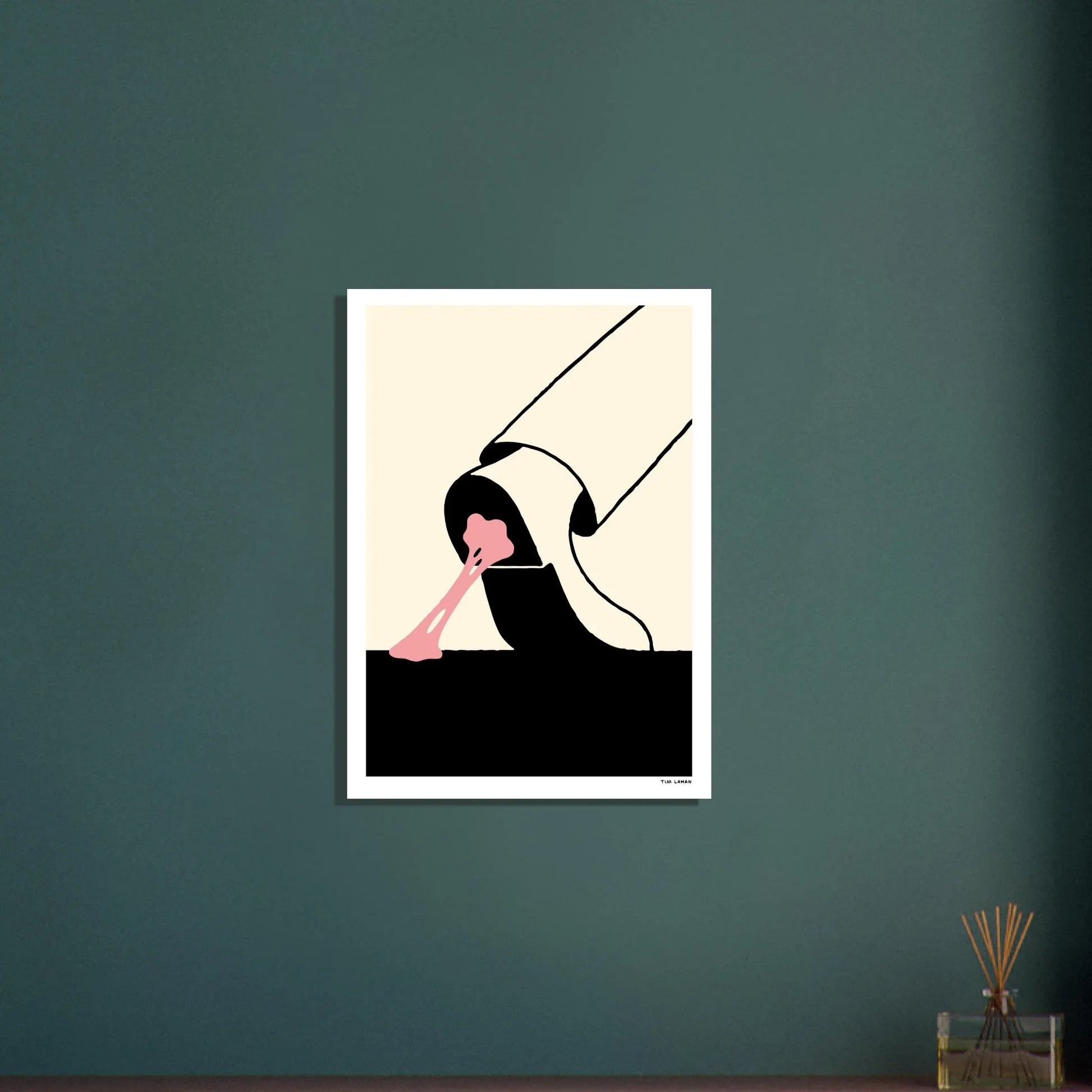 Stuck Print by Tim Lahan