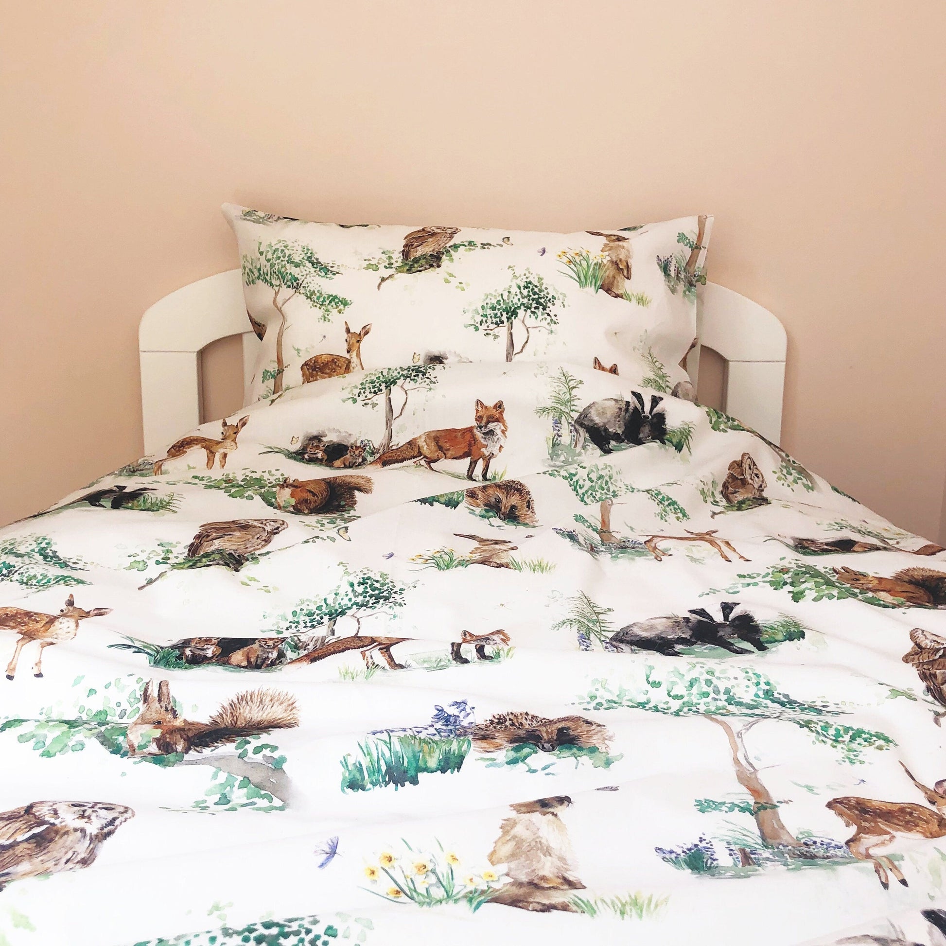 Woodland Animals Children's Bedding Set