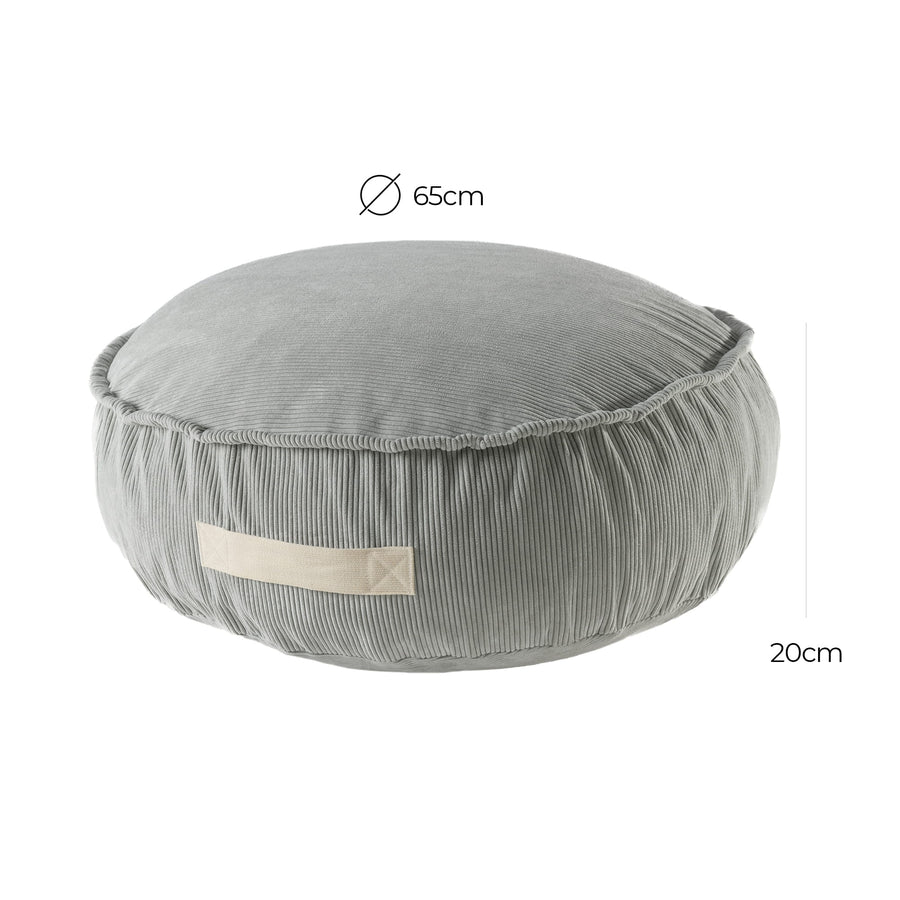 MeowBaby® Designer Corduroy Pouf – Stylish & Washable for Kids by MeowBaby at www.brixbailey.com