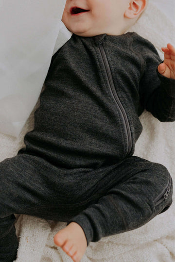 MJORN Merino Wool Sleepsuit – Comfortable & Thermoregulating by Breden at brixbailey.com